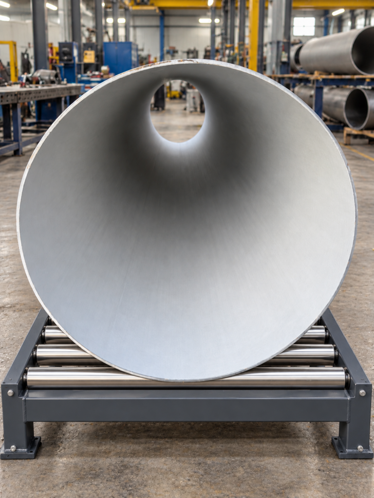A312 Welded Pipe 1 A312 welded stainless steel pipe in stock at PipeXtra